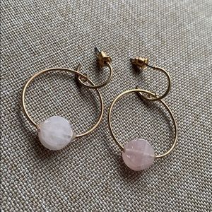 Unique post earrings